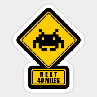 Invader Pass Sticker